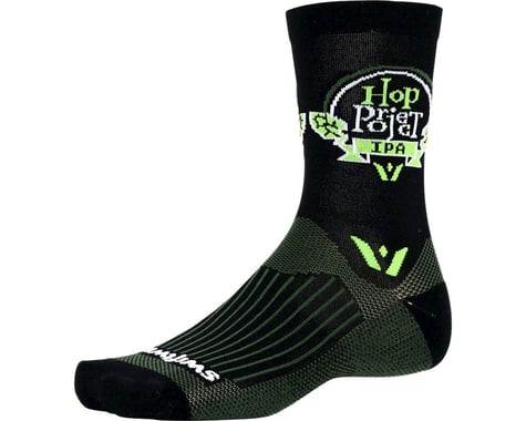 Swiftwick Vision Five Beer Series Sock (Hop Project/Black)