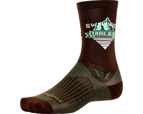 Swiftwick Vision Five Beer Series Sock (Trail Ale/Brown)