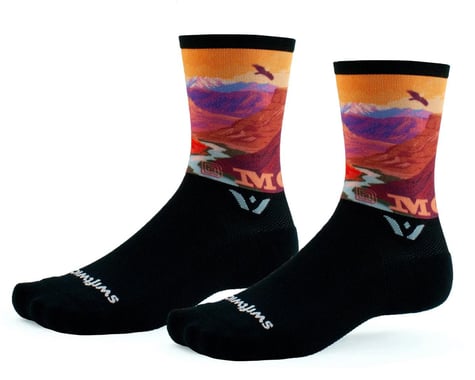 Swiftwick Vision Six Socks (Impression Moab) (L)