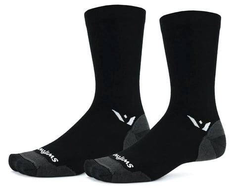 Swiftwick Pursuit Seven Ultralight Socks (Black) (S)