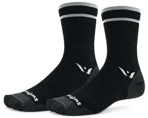 Swiftwick Pursuit Seven Ultralight Socks (Coal Grey)