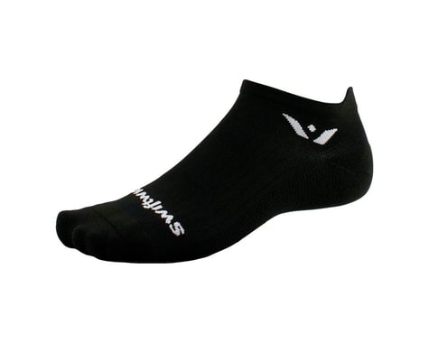 Swiftwick Aspire Zero Tab Socks (Black) (L)
