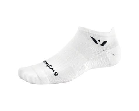 Swiftwick Aspire Zero Tab Socks (White) (M)