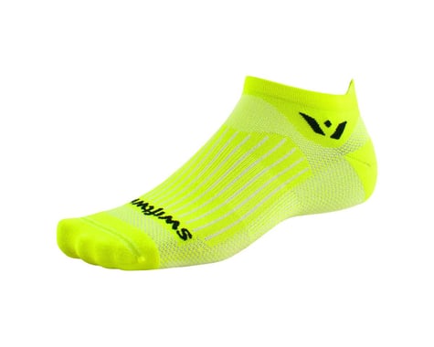 Swiftwick Aspire Zero Tab Socks (Hi-Vis Yellow) (M)