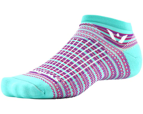 Swiftwick Aspire Stripe Zero Socks (Mint/Pink)