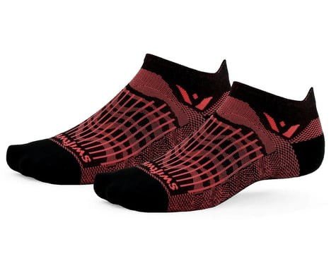 Swiftwick Aspire Zero Tab (Black Coral Wave) (M)