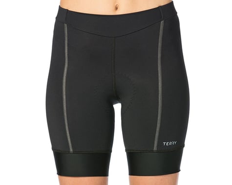 Terry Women's Bella Prima Shorts (Black/Charcoal) (XL)