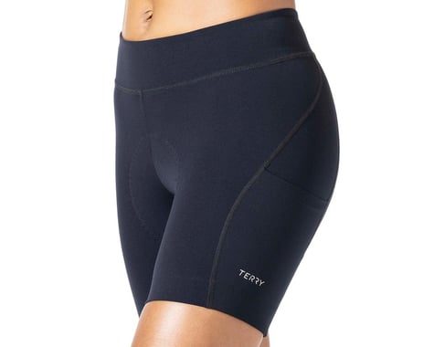 Terry Women's Wayfarer 7" Bike Shorts (Onyx) (XL)