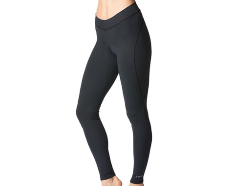 Terry Women's Thermal Tights (Black) (L)