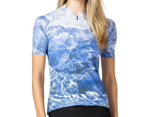 Terry Women's Soleil Short Sleeve Jersey (Nivolet/Blue)