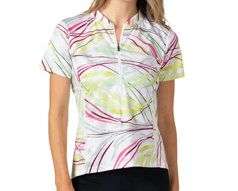 Terry Women's Breakaway Mesh Short Sleeve Jersey (Breezy Blooms) (S)