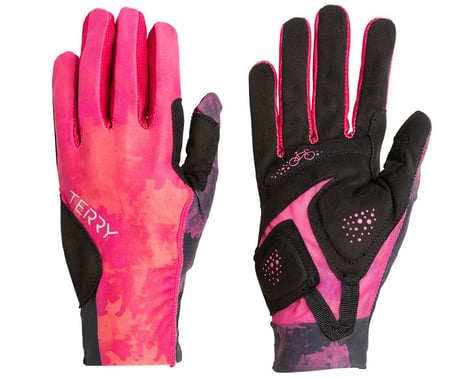 Terry Women's Soleil UPF 50+ Full Finger Gloves (Vermillionaire) (S)