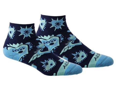 Terry Air Stream Socks (Milagro Noche) (S/M)