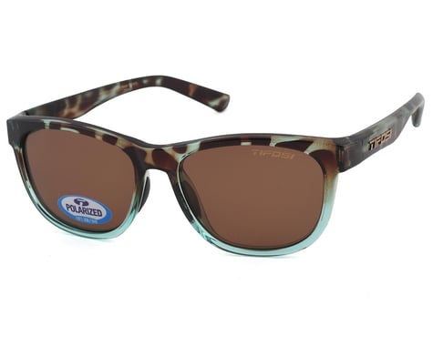Tifosi Swank Sunglasses (Blue Confetti) (Brown Polarized Lens)