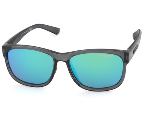 Tifosi Swank XL Sunglasses (Crystal Smoke) (Smoke Green)