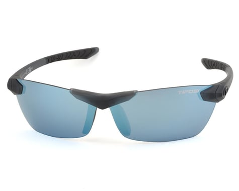 Tifosi Seek 2.0 Sunglasses (Satin Vapor) (Smoke Bright Blue Lens)