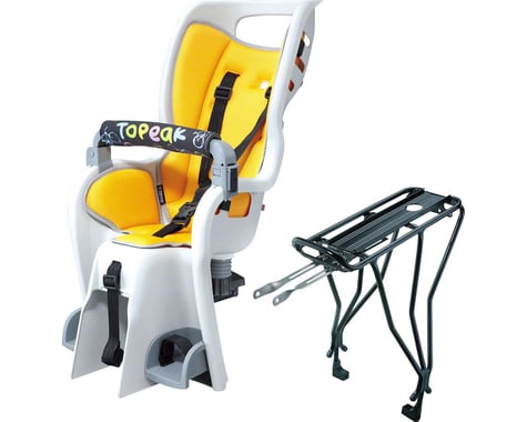Topeak BabySeat II Child Seat & Rack (Grey) (For Disc Brake)