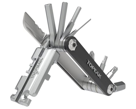 Topeak Mini P20 Multi-Tool (Black) (20 Functions) (w/Chainlink Tool & Bag)