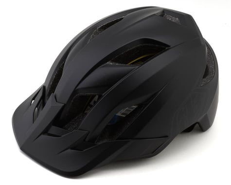 Troy Lee Designs Youth Flowline Mountain Helmet (Point Black/Charcoal) (Universal Youth)