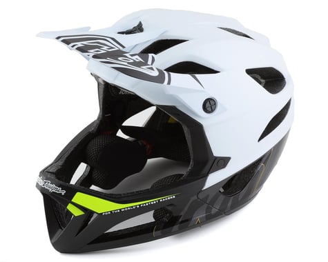 Troy Lee Designs Stage MIPS Helmet (Signature White) (XL/2XL)