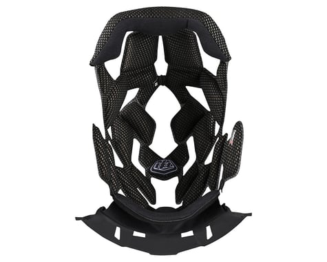 Troy Lee Designs D4 Helmet Headliner (Black) (L)
