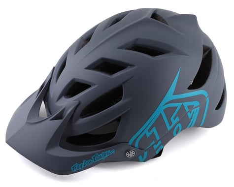 Troy Lee Designs A1 Helmet (Drone Grey/Blue) (XL/2XL)