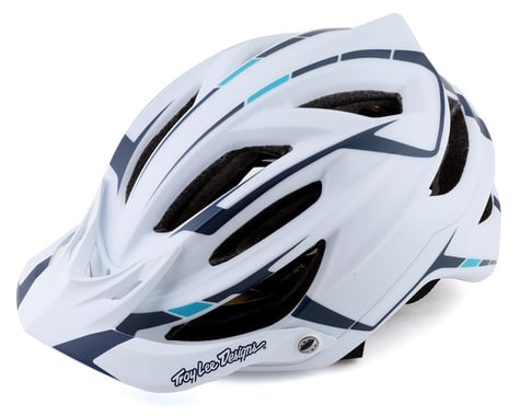 Troy Lee Designs A2 MIPS Helmet (Silver White/Marine)