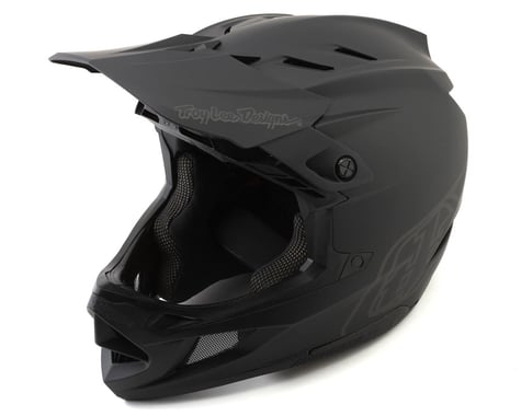Troy Lee Designs D4 Composite Full Face Helmet (Stealth Black) (M)