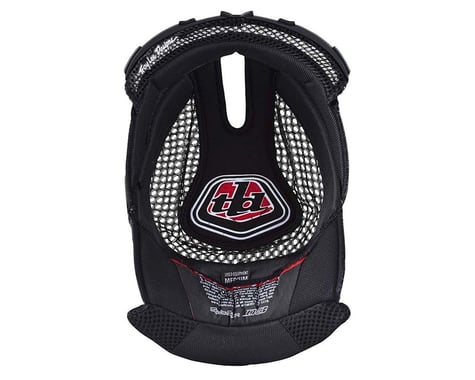 Troy Lee Designs D3 Helmet Headliner (Black) (XS)