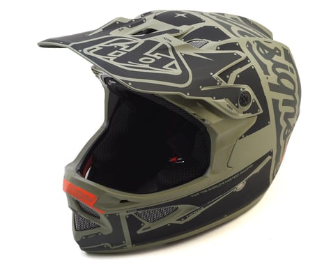 Troy Lee Designs D3 Fiberlite Full Face Helmet (Factory Trooper)