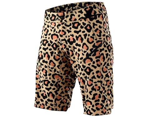Troy Lee Designs Women's Lilium Shell Shorts (Leopard Bronze) (M)