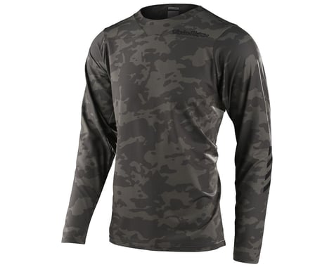 Troy Lee Designs Skyline LS Chill Jersey (Camo Green) (S)