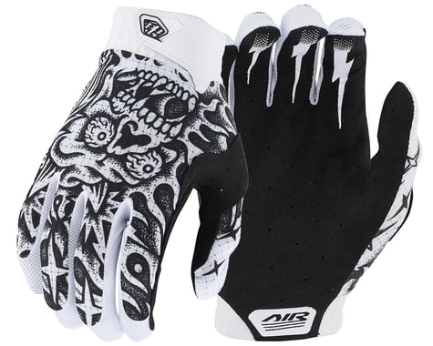 Troy Lee Designs Air Gloves (Skull Demon White/Black) (L)