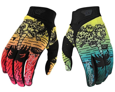 Troy Lee Designs Air Gloves (Boneyard Green/Pink)