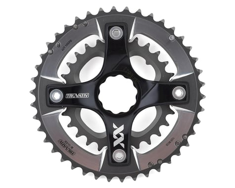 TruVativ XX Chainrings & Spider For Specialized S-Works Cranks (Black/Silver) (2 x 10 Speed)