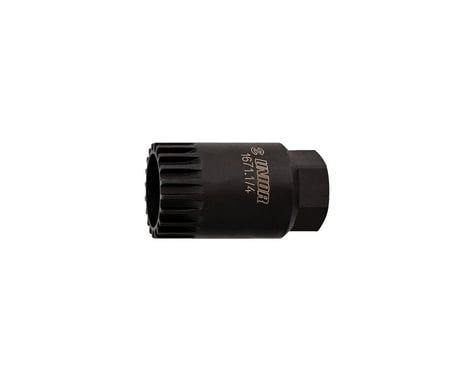 Unior 1671.1/4 Cartridge Bottom Bracket Tool (Black) (20-Tooth)