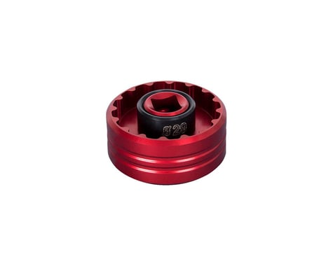 Unior 1671 T47 Aluminum Bottom Bracket Socket Tool (Red)