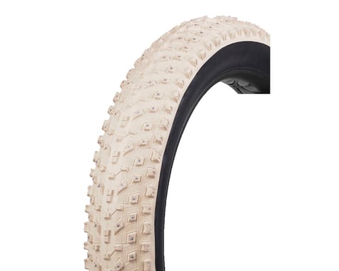 Vee Tire Co. Snow Avalanche Studded Tubeless Ready Fat Bike Tire (Cream) (26" / 559 ISO) (4.8")