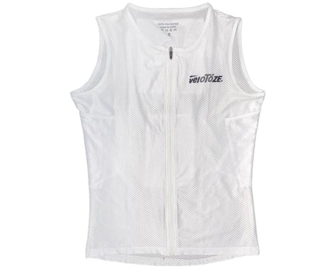 VeloToze Cooling Vest w/ Cooling Packs (White) (XS)