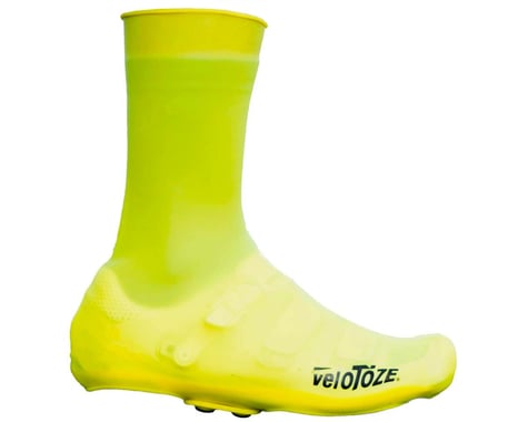 VeloToze Silicone Cycling Shoe Covers (Viz-Yellow) (S)
