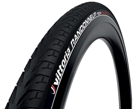 Vittoria Randonneur Tech City Tire (Black/Reflective) (700c / 622 ISO) (40mm)