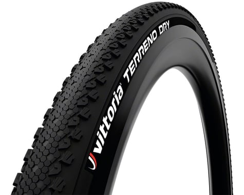 Vittoria Terreno Dry Gravel Tire (Black) (700c / 622 ISO) (38mm)