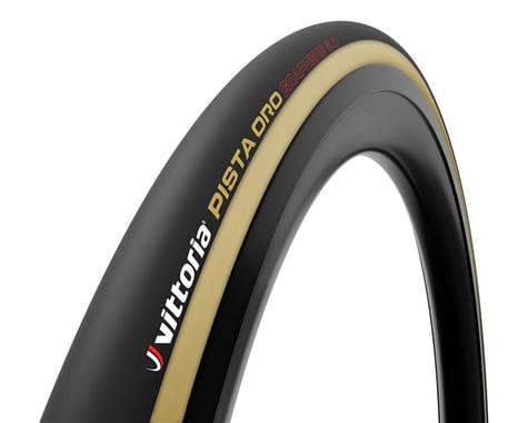 Vittoria Pista Oro Tubular Track Tire (Tan Wall) (700c / 622 ISO) (19mm)