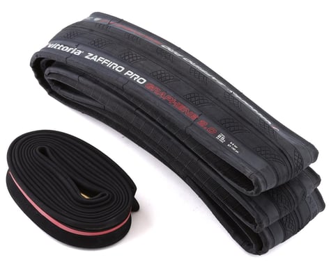 Vittoria Zaffiro Pro Road Tire (Black) (700c / 622 ISO) (25mm)