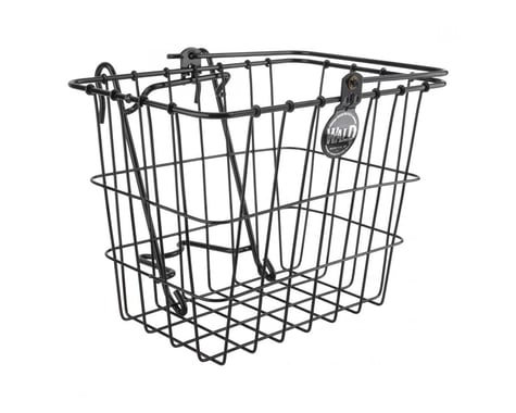 Wald 114GB Compact Slip On Front Basket (Black)