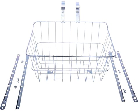 Wald 1512 Front Basket with Adjustable Legs (Silver)