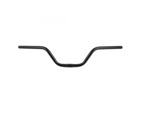 Wald 803 Steel Riser Handlebar (Black) (25.4mm) (5.25" Rise) (30" Width)