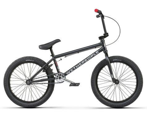 We The People CRS BMX Bike (20.25" Toptube) (Matte Black)