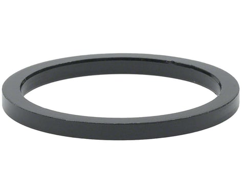 Wheels Manufacturing 1-1/8" Headset Spacers (Black) (5) (2.5mm)