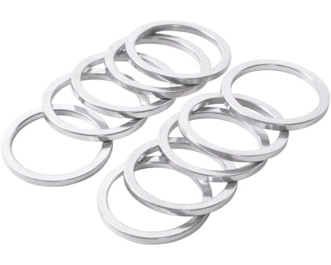 Wheels Manufacturing 1" Headset Spacer (Silver) (10) (2.5mm)